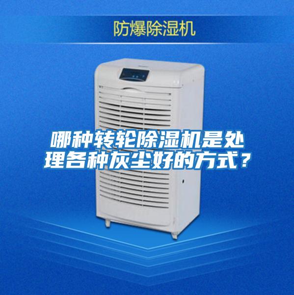 哪种转轮除湿机是处理各种灰尘好的方式？