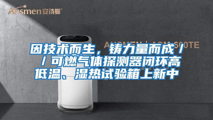 因技术而生，铸力量而成／／可燃气体探测器闭环高低温、湿热试验箱上新中