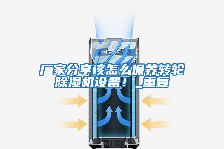 厂家分享该怎么保养转轮除湿机设备！_重复