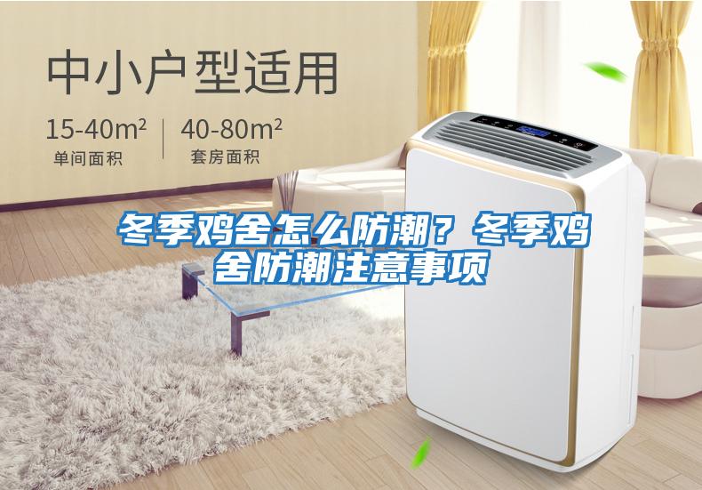 冬季鸡舍怎么防潮？冬季鸡舍防潮注意事项
