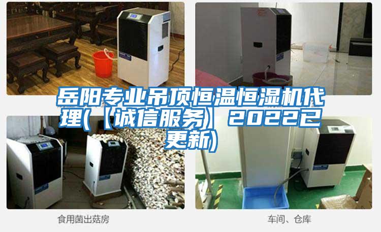 岳阳专业吊顶恒温恒湿机代理(【诚信服务】2022已更新)