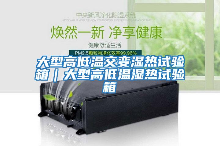 大型高低温交变湿热试验箱｜大型高低温湿热试验箱