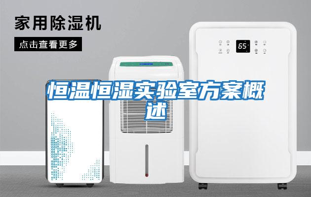 恒温恒湿实验室方案概述