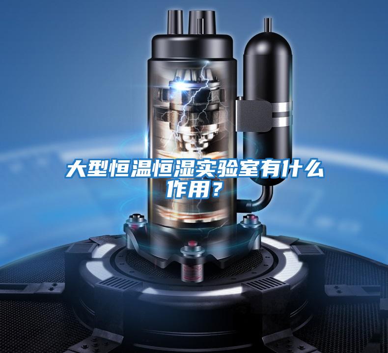 大型恒温恒湿实验室有什么作用？