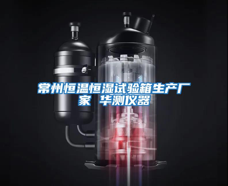 常州恒温恒湿试验箱生产厂家 华测仪器