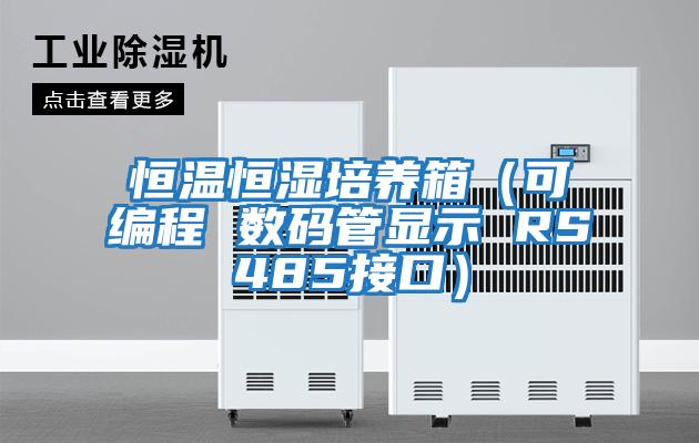 恒温恒湿培养箱（可编程 数码管显示 RS485接口）