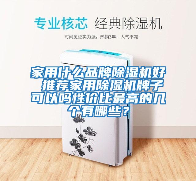 家用什么品牌除湿机好 推荐家用除湿机牌子可以吗性价比最高的几个有哪些？