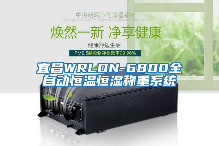 宜昌WRLDN-6800全自动恒温恒湿称重系统