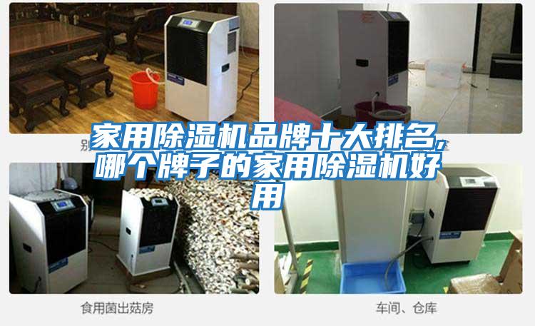 家用除湿机品牌十大排名,哪个牌子的家用除湿机好用