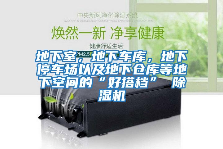 地下室，地下车库，地下停车场以及地下仓库等地下空间的“好搭档” 除湿机