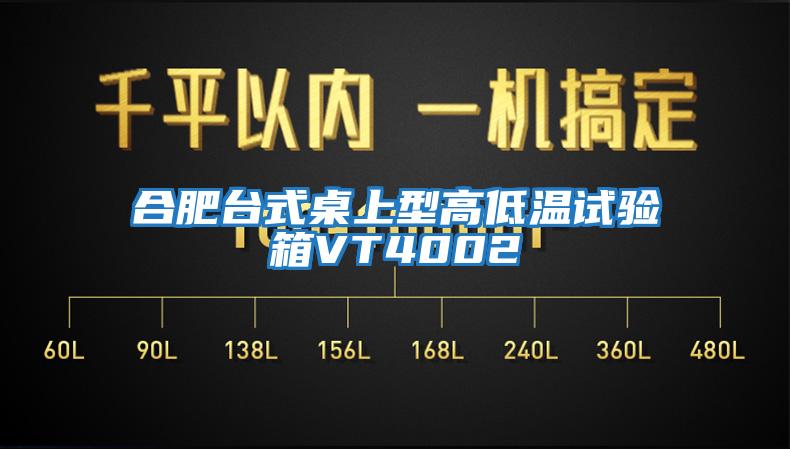 合肥台式桌上型高低温试验箱VT4002