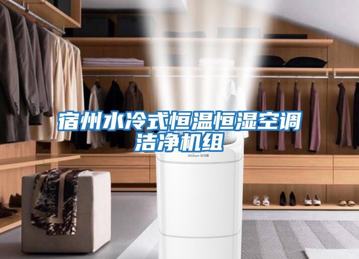 宿州水冷式恒温恒湿空调洁净机组