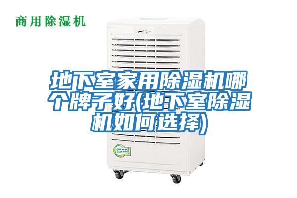 地下室家用除湿机哪个牌子好(地下室除湿机如何选择)