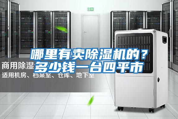 哪里有卖除湿机的？多少钱一台四平市