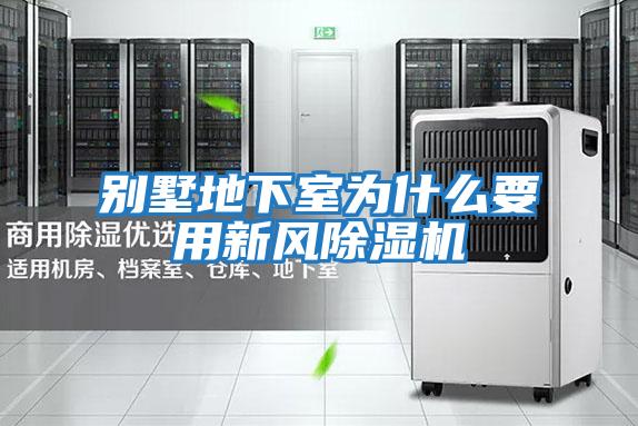 别墅地下室为什么要用新风除湿机