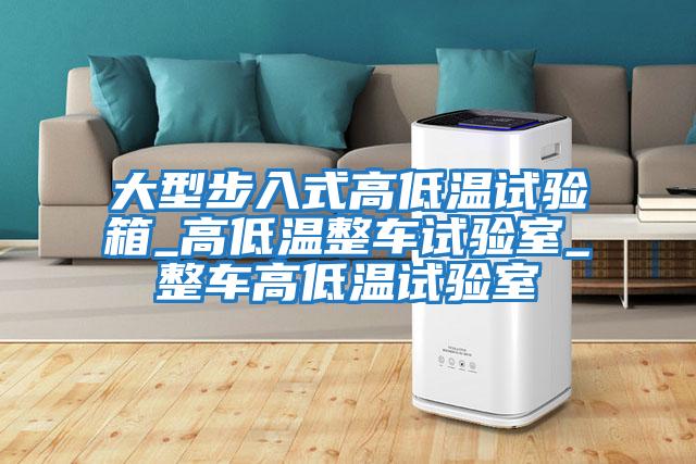 大型步入式高低温试验箱_高低温整车试验室_整车高低温试验室