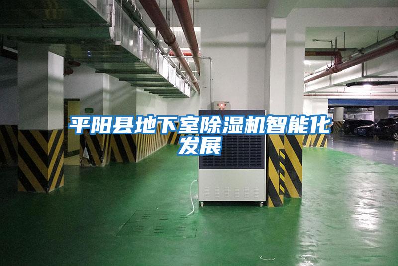 平阳县地下室除湿机智能化发展