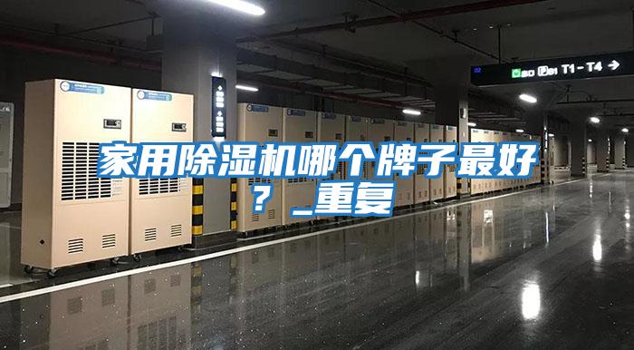 家用除湿机哪个牌子最好？_重复