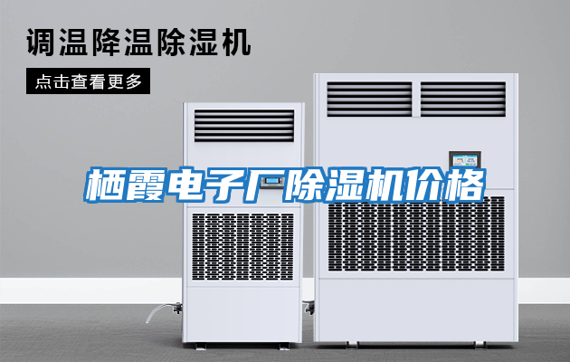 栖霞电子厂除湿机价格
