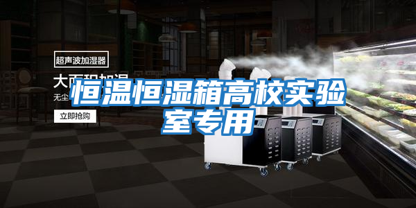 恒温恒湿箱高校实验室专用