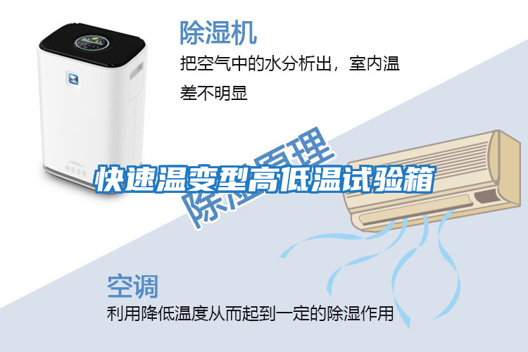 快速温变型高低温试验箱