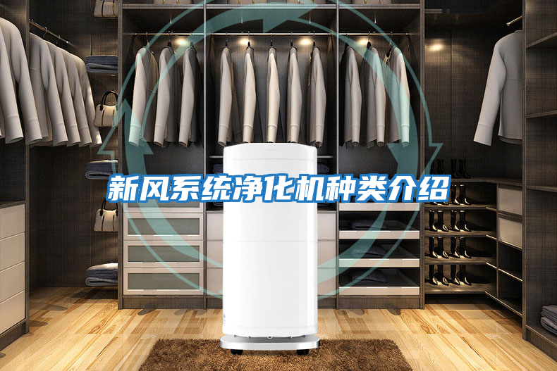 新风系统净化机种类介绍
