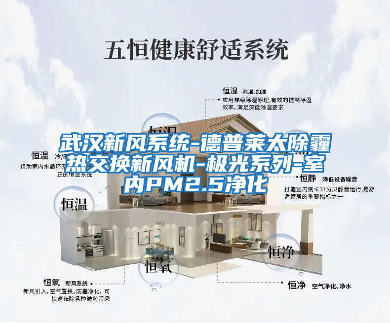 武汉新风系统-德普莱太除霾热交换新风机-极光系列-室内PM2.5净化