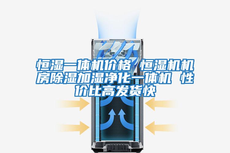 恒湿一体机价格 恒湿机机房除湿加湿净化一体机 性价比高发货快