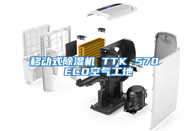 移动式除湿机 TTK 570 ECO空气工地