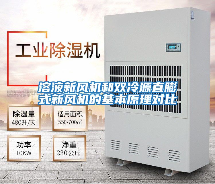 溶液新风机和双冷源直膨式新风机的基本原理对比