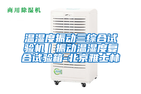 温湿度振动三综合试验机｜振动温湿度复合试验箱-北京雅士林