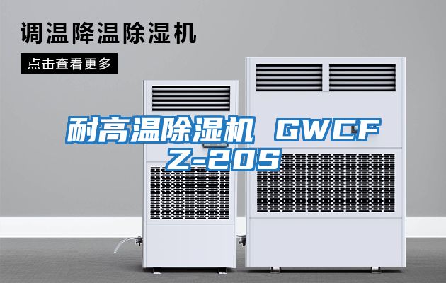 耐高温除湿机 GWCFZ-20S