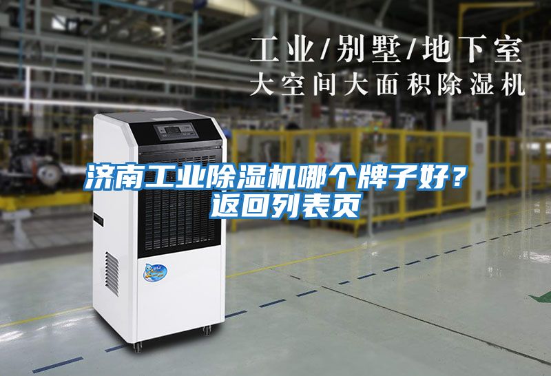 济南工业除湿机哪个牌子好？ 返回列表页
