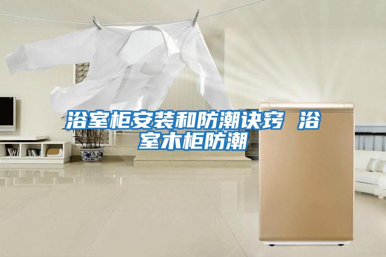 浴室柜安装和防潮诀窍 浴室木柜防潮