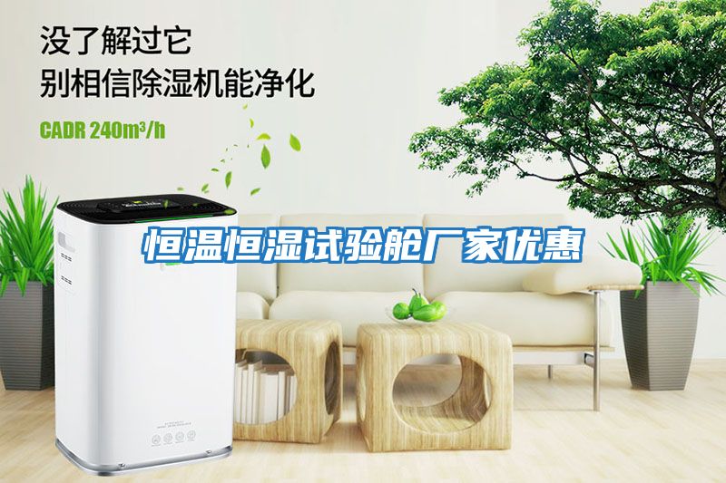 恒温恒湿试验舱厂家优惠