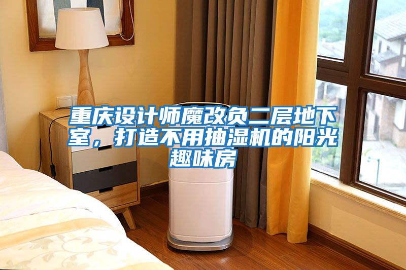 重庆设计师魔改负二层地下室，打造不用抽湿机的阳光趣味房