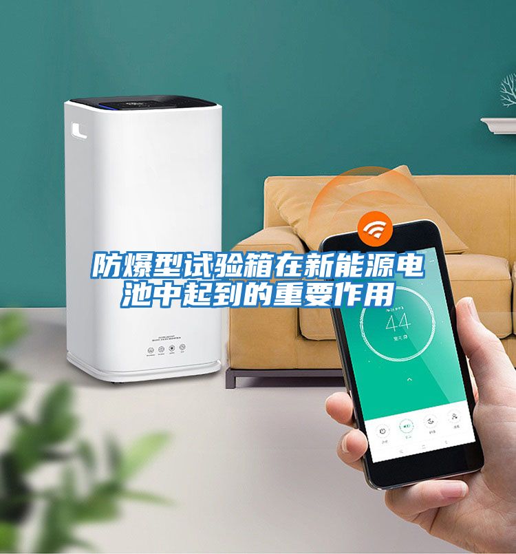 防爆型试验箱在新能源电池中起到的重要作用