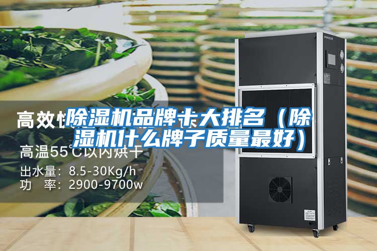 除湿机品牌十大排名（除湿机什么牌子质量最好）