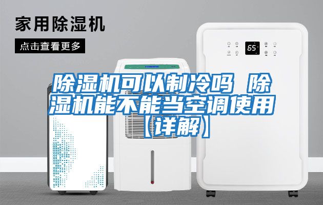 除湿机可以制冷吗 除湿机能不能当空调使用【详解】