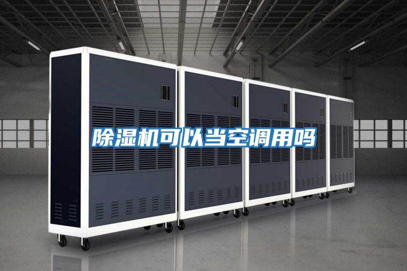 除湿机可以当空调用吗