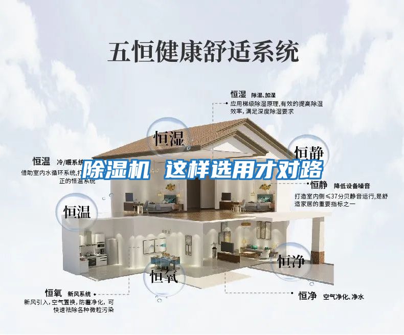 除湿机 这样选用才对路