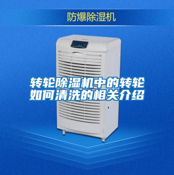 转轮除湿机中的转轮如何清洗的相关介绍