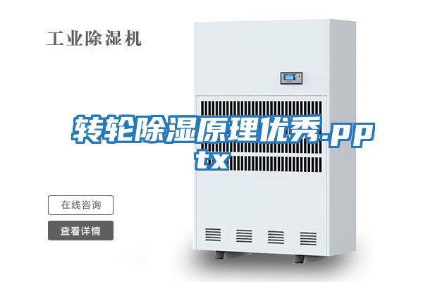 转轮除湿原理优秀.pptx