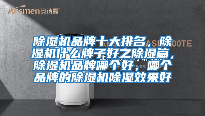 除湿机品牌十大排名，除湿机什么牌子好之除湿篇，除湿机品牌哪个好，哪个品牌的除湿机除湿效果好