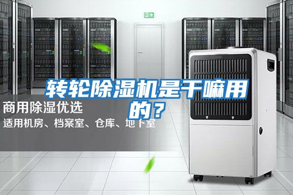 转轮除湿机是干嘛用的？
