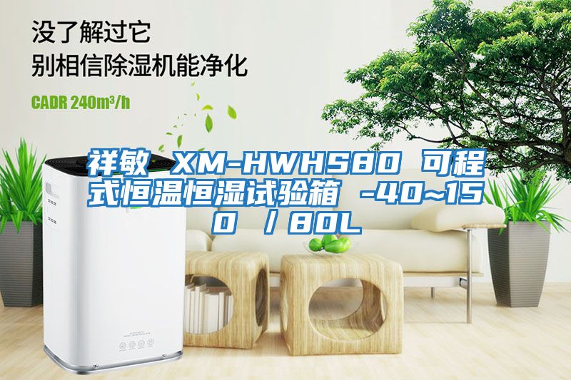 祥敏 XM-HWHS80 可程式恒温恒湿试验箱 -40~150℃／80L