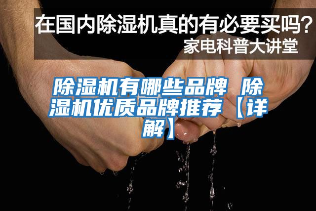 除湿机有哪些品牌 除湿机优质品牌推荐【详解】