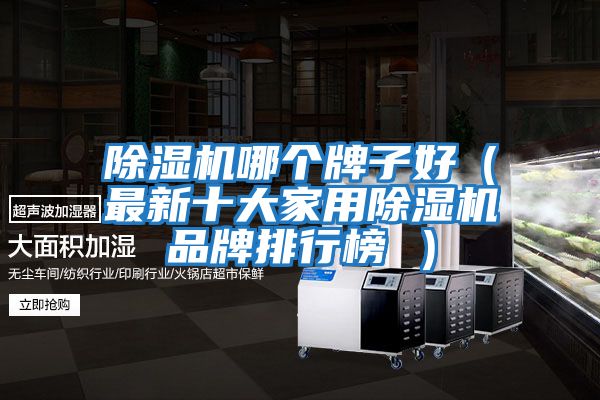 除湿机哪个牌子好（最新十大家用除湿机品牌排行榜 ）