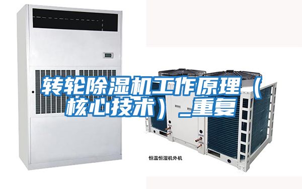 转轮除湿机工作原理（核心技术）_重复
