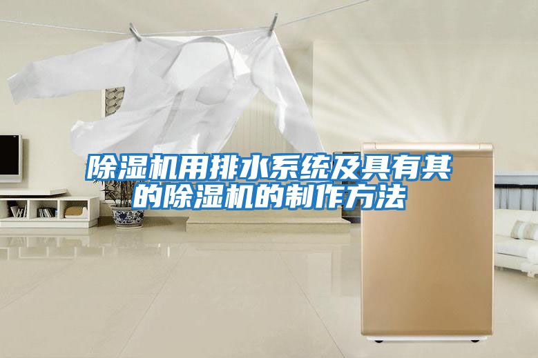 除湿机用排水系统及具有其的除湿机的制作方法